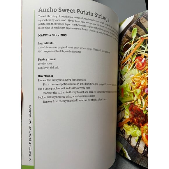 The Healthy 5-Ingredient Air Fryer Cookbook By Bonnie Matthews & Dawn Hall - Picture 9 of 12